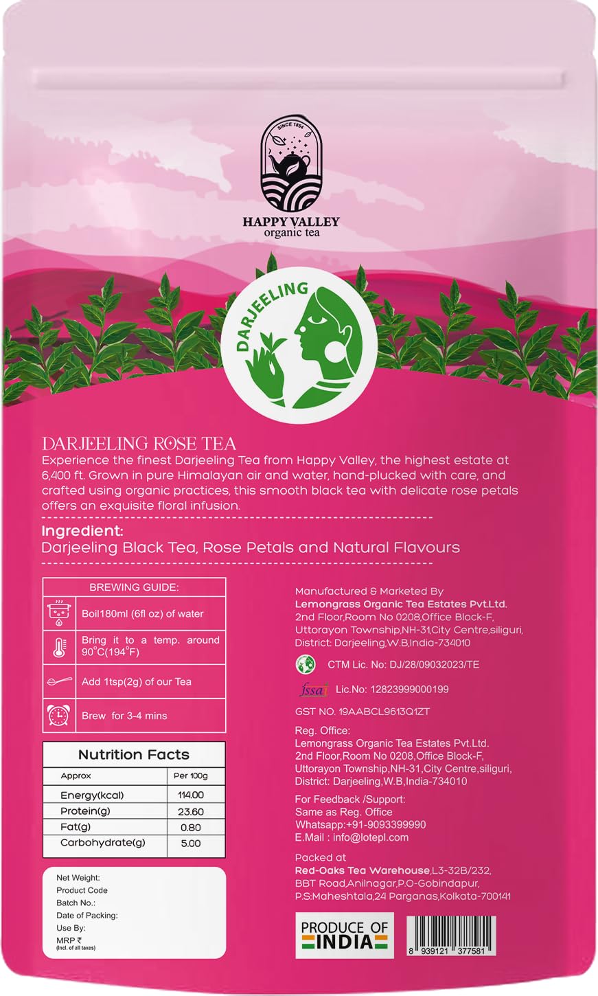Darjeeling Rose Tea (100 G)