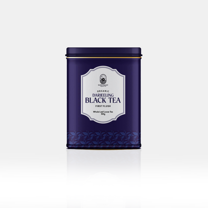 Organic Darjeeling Black Tea First Flush Whole Leaf Loose Tea (100 G)