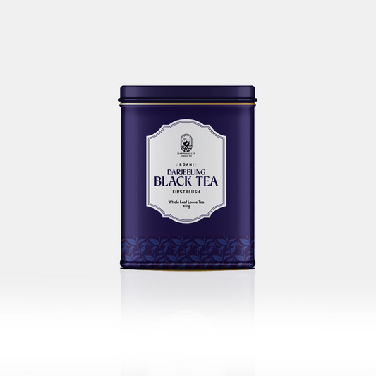 Organic Darjeeling Black Tea First Flush Whole Leaf Loose Tea (100 G)