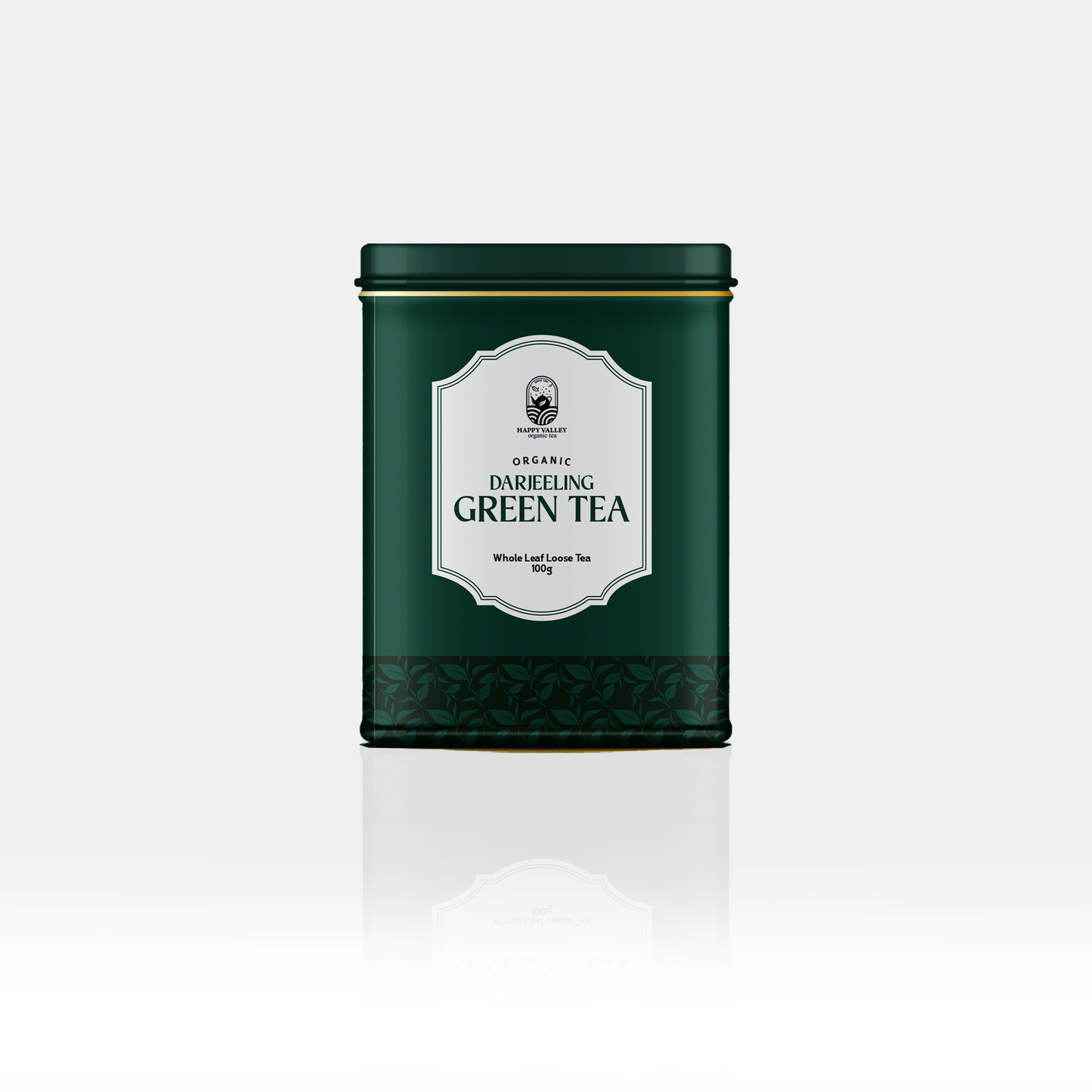 Organic Darjeeling Green Tea Whole Leaf Loose Tea (100 G)