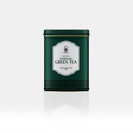 Organic Darjeeling Green Tea Whole Leaf Loose Tea (100 G)