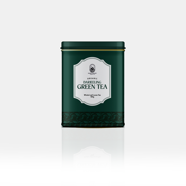 Organic Darjeeling Green Tea Whole Leaf Loose Tea (100 G)